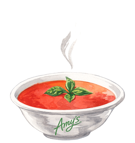 Tomato Soup Comida Sticker by Amy's Kitchen