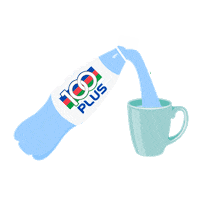 Vitamin B Running Sticker by 100PLUS Singapore