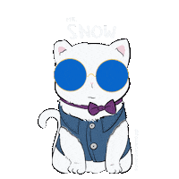 Snow Snowcat Sticker