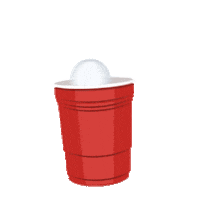 gazicollege beer pong beer pong beerpong Sticker