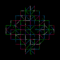 1mposter art animation loop 3d GIF