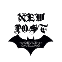 DevilsDwelling goth gothic devilsdwelling devils dwelling Sticker