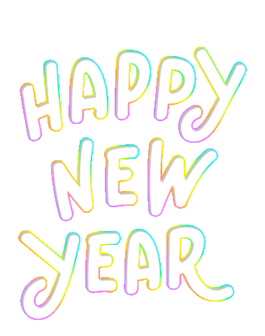 Happy New Year Sticker by BOMBONATOR_WOLPH