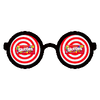 Glasses Watching Sticker by Skittles IL