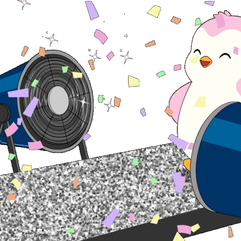 Pink Style Sticker by Pudgy Penguins