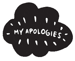 Sorry Comedy Sticker