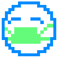 Design_Agency_Duotone pixel new design glitch Sticker