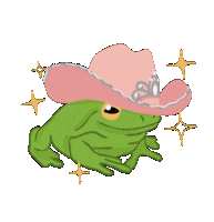 Sparkle Cowboy Sticker