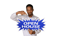 Open House Realtor Sticker by AllCaliforniaMortgage