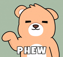 Relief Omg GIF by BEARISH