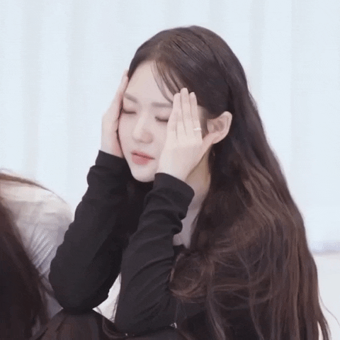 Stressed K-Pop GIF