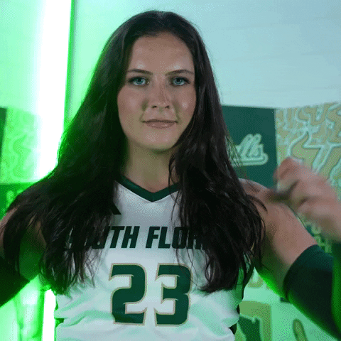 South Florida Volleyball GIF by USF Athletics