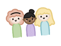 Best Friend Love Sticker by Lavendaire