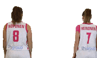 FoA_Naiset basketball hoops koripallo naisten korisliiga Sticker