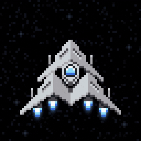 fimavectors giphyupload arcade pixel art rocket GIF