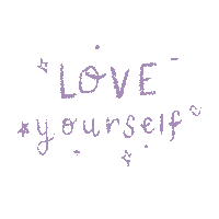 cahayalee love bts universe selflove Sticker
