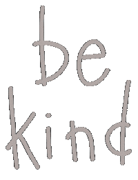 Be Nice Sticker
