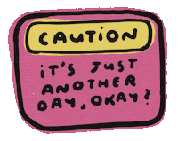 Its Okay Day Sticker by sembangsembang