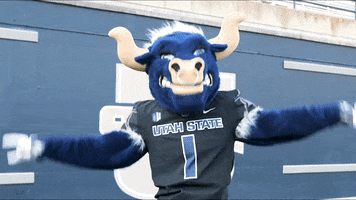 Brag Rock On GIF by Utah State University