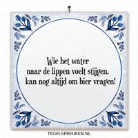 Water Humor GIF by Tegelspreuken.nl