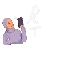Time Selfie Sticker