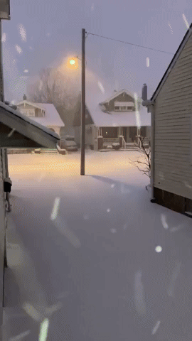 Cleveland Suburbs Wake Up to Heavy Snow