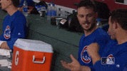 handshake bryantrizzo GIF by MLB