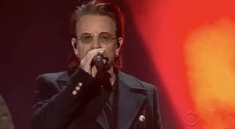 Red Carpet U2 GIF by Recording Academy / GRAMMYs