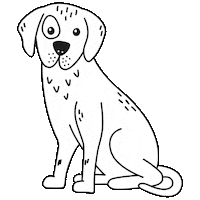 Dogs Hund Sticker by STRAYZ