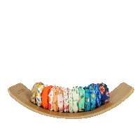 Rainbow Cloth Sticker by The Nappy Gurus