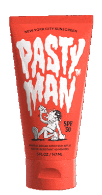 3D Sunscreen Sticker by PASTY MAN
