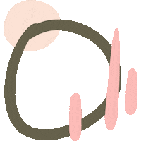 Army Green Pink Sticker