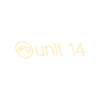 unit14 logo geel unit14 Sticker