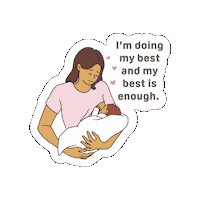 Mothers Day Affirmation Sticker by PIGEON Singapore