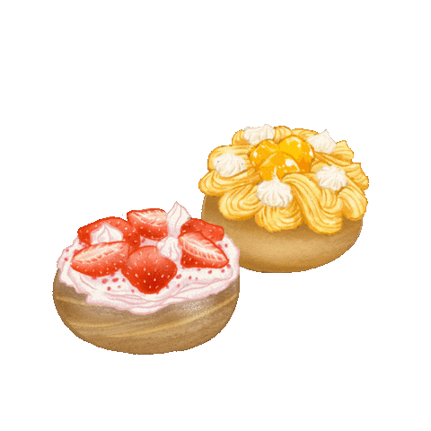 Donut Doughnut Sticker