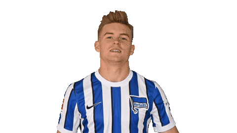 Swipe Up Maximilian Mittelstädt Sticker by Hertha BSC
