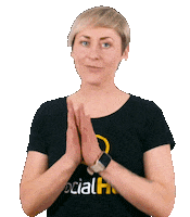 Thanks Help Sticker by SocialHub