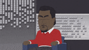 angry kanye west GIF by South Park 