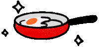 Breakfast Eggs Sticker by Hoff