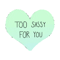 Over It Hearts Sticker by imoji