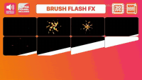 Animated Brush Flash FX Pack and Titles
