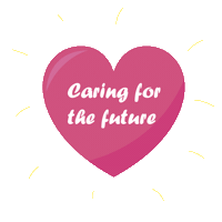 Heart Pink Sticker by Singapore Children's Society