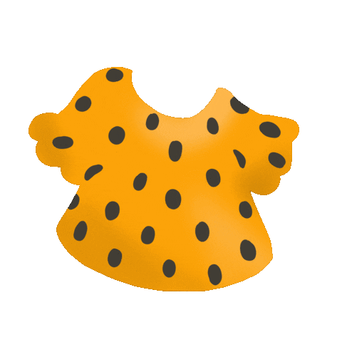 Clothes Polka Dots Sticker