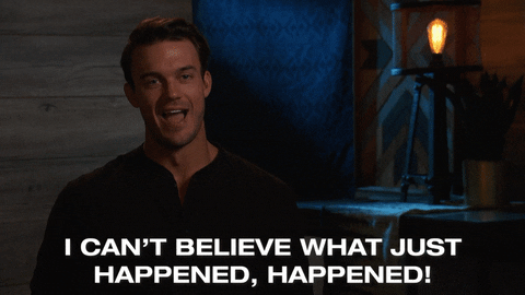 Abc I Cant Believe It GIF by The Bachelorette