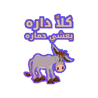 Donkey Proverb Sticker by Jawal Games