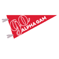 Alpha Gam Sticker by Alpha Gamma Delta