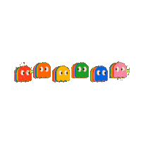 Rainbow Ghosts Sticker