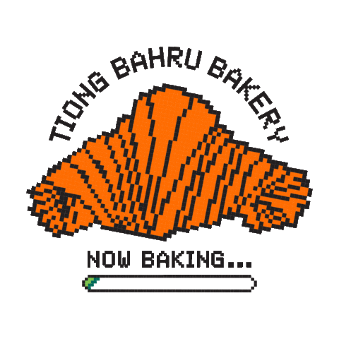 TiongBahruBakery giphyupload happy coffee cafe Sticker