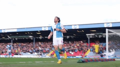 Celebration Goal GIF by Blackburn Rovers