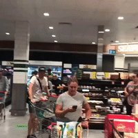 Long Queues Outside Brisbane Supermarket Ahead of COVID-19 Lockdown
